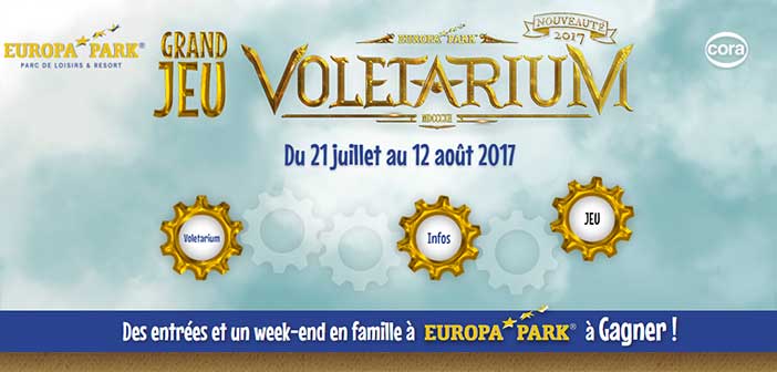 www.concours-cafetcora.fr - Jeu Cafétéria Cora Voletarium Europa-Park