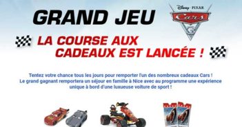 www.carrefour.fr/jeux-concours - Grand Jeu Cars 3 Carrefour