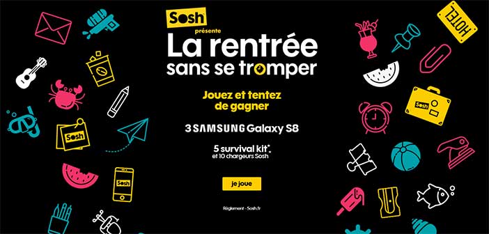 Jeu.sosh.fr - Jeu Sosh La Rentrée sans se tromper