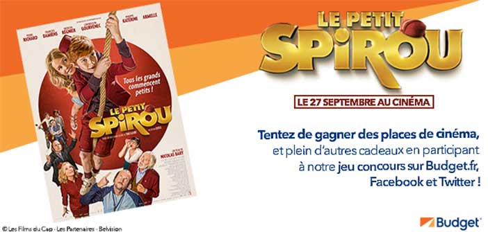 www.budget.fr - Jeu Budget Le Petit Spirou