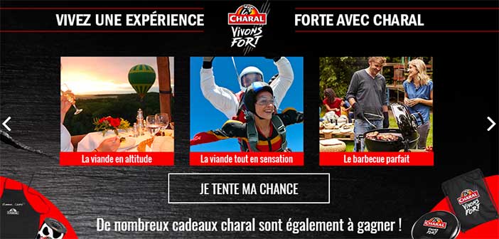 www.charal.fr/operations-speciales - Jeu Charal Vivons Fort