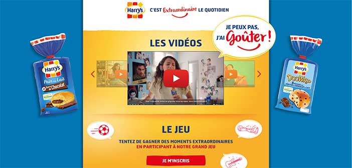www.harrys-jeu.fr - Jeu Harrys Goûter 2017