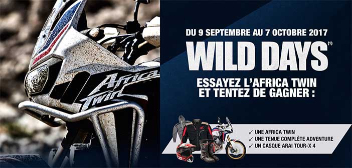 www.honda-wild-days.fr - Jeu Honda Wild Days