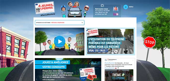 4jeunes1permis.fr - Jeu Concours 4 Jeunes 1 permis