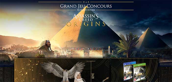 Grandjeuconcours-acorigins.com - Jeu Assassin Creed Origin