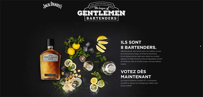 www.gentlemancocktailweek.fr - Jeu The League of Gentlemen Bartenders