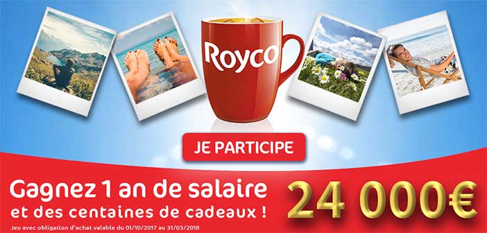 www.jeuroyco.fr - Jeu 100% Gagnant Royco