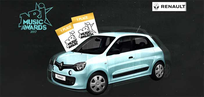 www.nrj.fr - Jeu Renault Twingo NRJ Music Awards 2017