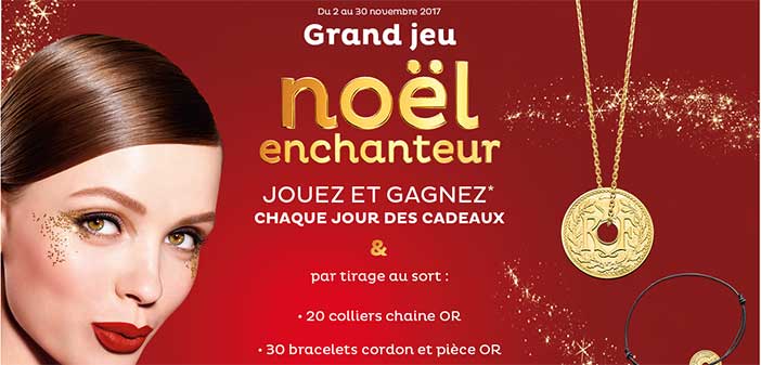 Jeu.nocibe.fr - Grand Jeu Noël Enchanteur Nocibé