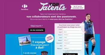 www.carrefour.fr/jeux-concours - Jeu Top Talent Carrefour