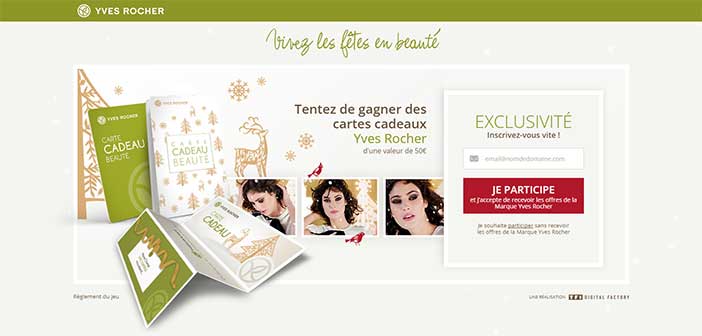 fetesenbeaute.yr-lejeu.com - Jeu Fêtes en beauté Yves Rocher