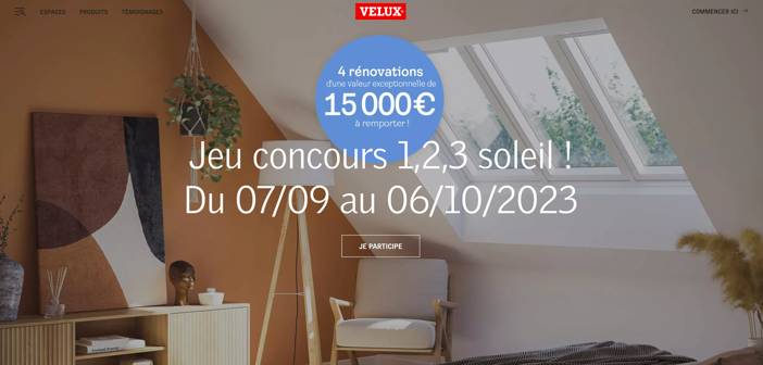 www.velux.fr Jeu Concours Velux 1 2 3 Soleil