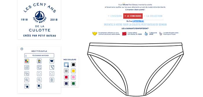 culotte.petit-bateau.fr/concours – Jeu Petit Bateau 100 ans de la culotte culotte.petit-bateau.fr/concours - Jeu Petit Bateau 100 ans de la culotte