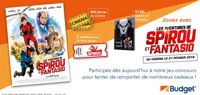 www.budget.fr - Jeu Budget Les Aventures de Spirou et Fantasio