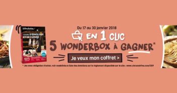 www.chronodrive.com - Jeu Chronodrive Wonderbox en 1 clic
