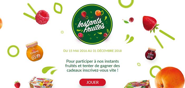 www.instants-fruites.fr - Jeu Instant Gagnant Instants Fruités
