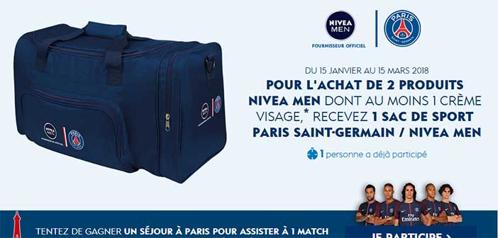 www.niveamen.fr - Jeu Nivea Men Paris Saint Germain