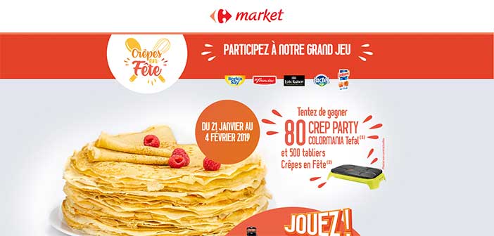www.crepesenfete.com/market - Jeu Crêpes en Fête Carrefour Market