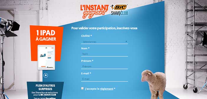 www.bicshaveclub.com - Jeu Instant Gagnant Bic Shave Club