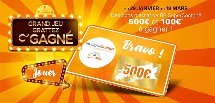www.bpsuperfioul.fr - Grand Jeu Grattez C'Gagné BP Superfioul