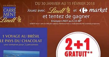 www.carrefourmarket.fr - Jeu SMS Lindt Carrefour Market