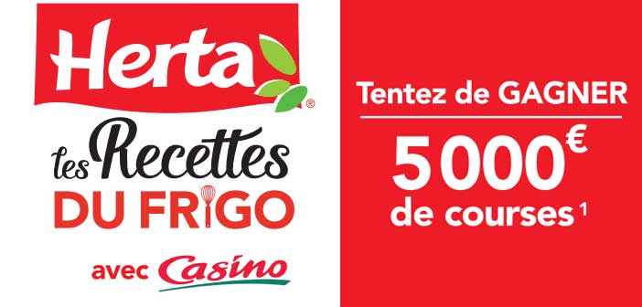 www.herta.fr/lesrecettesdufrigo - Jeu Herta Les Recettes du Frigo Casino