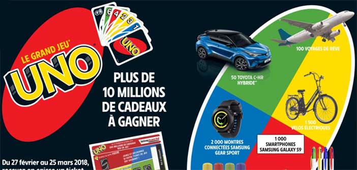 www.intermarche.com - Grand Jeu Uno Intermarché 2018