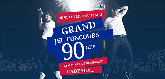 www.ricalewis.com - Grand Jeu Concours 90 ans Rica Lewis