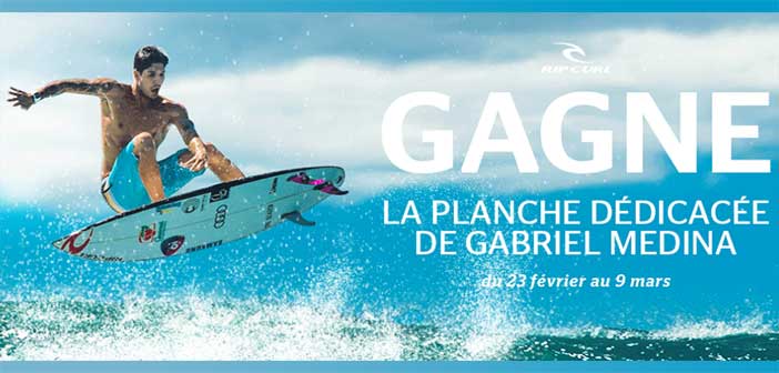 www.ripcurl.eu - Grand Jeu Ripcurl Gabriel Médina