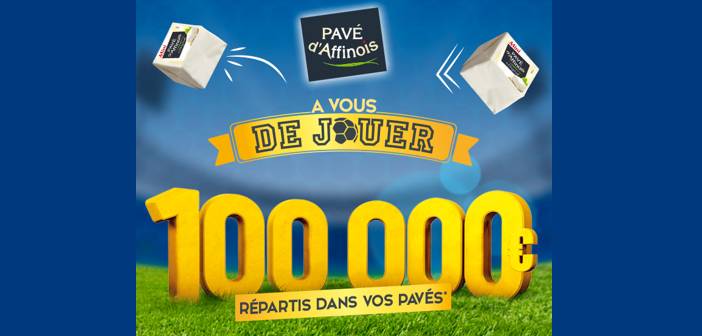 www.pavedaffinois.com - Jeu ticket d'or Pavé d'Affinois