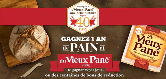 www.40ansvieuxpane.fr - Grand Jeu 40 ans Vieux Pané