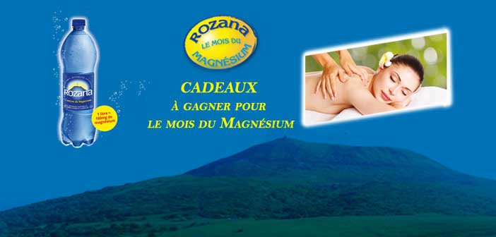 www.eau-rozana.com - Jeu Eau Rozana Le Mois du Magnésium