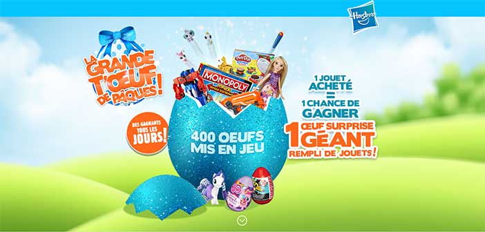 www.lagrandetoeufdepaques.com - Jeu Hasbro La Grande T'Oeuf de Pâques