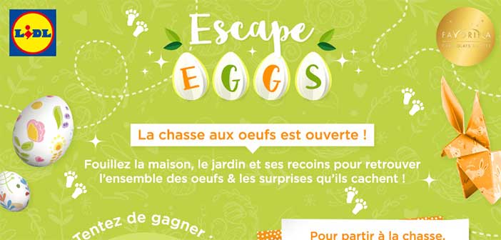www.lidl.fr - Jeu Facebook Lidl Pâques 2018
