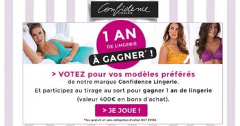 www.blancheporte.fr - Jeu Blancheporte 1 an de lingerie à gagner