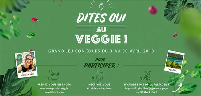 www.classcroute.com - Jeu Class'Croute Dites oui au Veggie