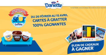 www.danette.fr - Grand Jeu Danette Grattez et Gagnez