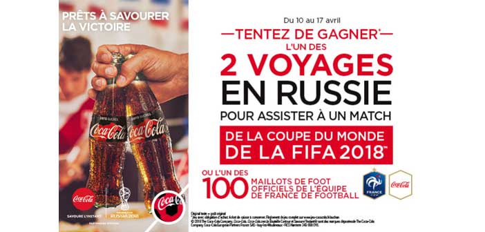 www.jeu-cocacola.fr/auchan - Jeu Coupe du Monde FIFA 2018 Auchan
