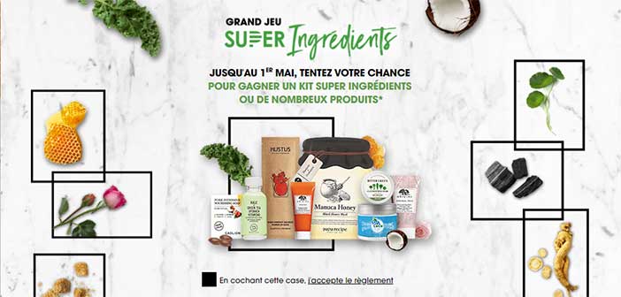 www.sephora.fr - Grand Jeu Super Ingrédients Sephora