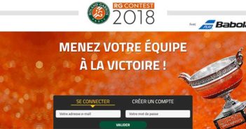 www.rgcontest.rolandgarros.com - Jeu Concours Roland Garros 2018