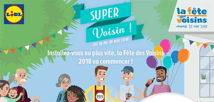 www.lidl.fr - Jeu Lidl La Fête des Voisins