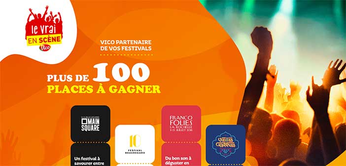 www.vico.fr/festival - Grand Jeu Vico Festivals 2018
