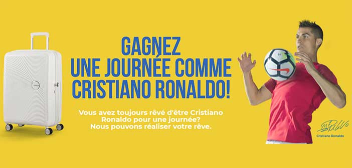 www.americantourister.fr - Jeu American Tourister Ronaldo