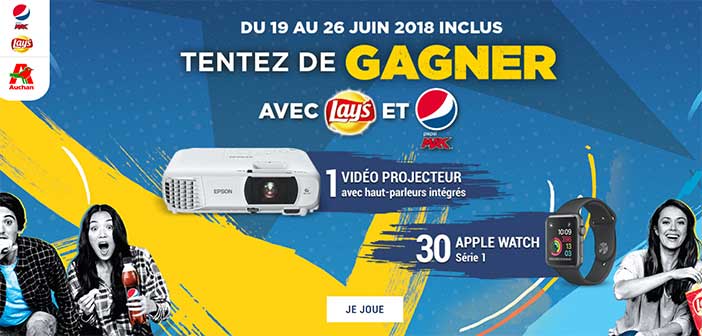 www.auchan.jeupepsico.fr - Jeu Auchan Rassemblez-vous Lays Pepsi