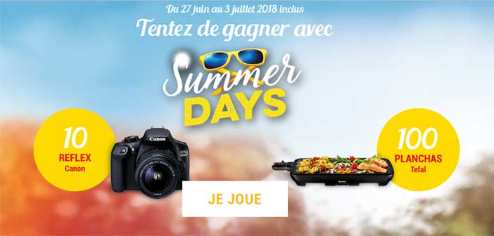 www.auchan.jeupepsico.fr - Jeu Auchan Summer Days