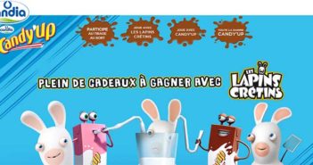 www.candia.fr - Grand Jeu Candy'Up Lapins Crétins