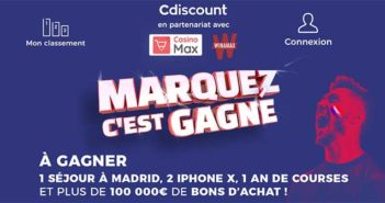 www.cdiscount.com - Jeu Cdiscount Marquez c'est gagné