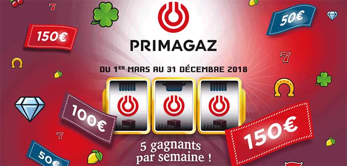 www.chance.primagaz.fr - Jeu Bandit Manchot Primagaz 2018