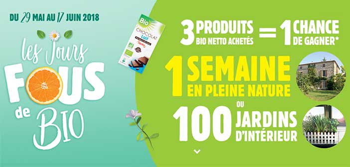 www.netto.fr - Jeu Netto Les Jours fous de bio