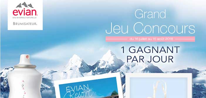 www.grand-jeu.brumisateur-evian.fr - Grand Jeu Evian Brumisateur